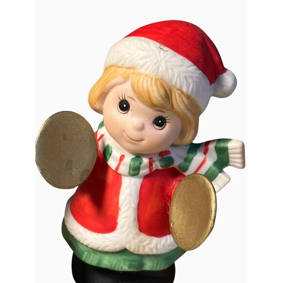 Homco Figurines Decoration #5564 Children Musicians with Drums Cymbals - Picture 3 of 13